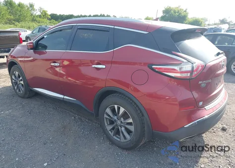 2015 Nissan Murano Sl из США, поврежденный, VIN 5N1AZ2MH0FN215150